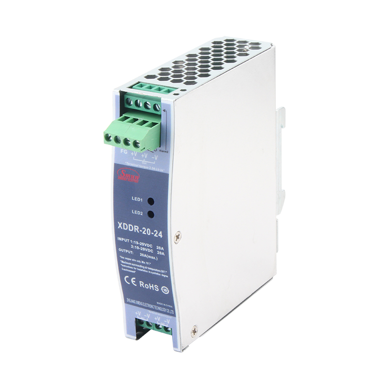 Module de redondance de Type Rail Din XDDR-20/DRDN-20 20A, 12V/24V/48V, prise en charge du système de redondance 1 + 1 et N + 1