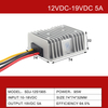 Convertisseur DC-DC étanche IP68 non isolé, 12V à 19VDC 3A à 30A, haute efficacité 