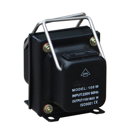 Transformateur élévateur et abaisseur série TC 100 W à 3 000 W 110 V/220 V