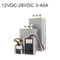Convertisseur DC-DC à sortie unique, étanche, Non isolé, 12VDC à 28VDC 3A à 40A, pour voiture