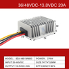 Convertisseur DC-DC non isolé IP68, 36V/48VDC à 13,8VDC, 5A à 100A, sortie unique 