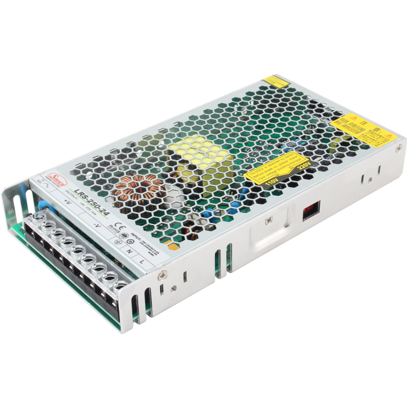 Alimentation à découpage sous boîtier fin série LRS, 35 W à 600 W 