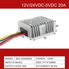Convertisseur Buck DC-DC 12V/24VDC à 5VDC 3A à 60A, étanche IP68, non isolé 