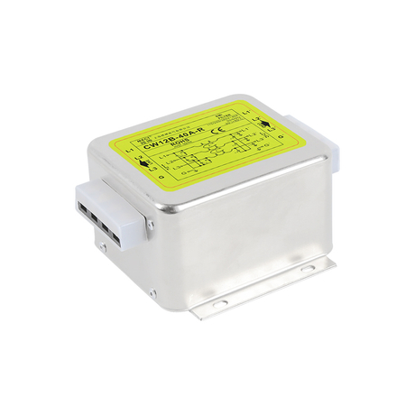 Connexion du bornier 10A/20A/30A Filtre EMI monophasé et triphasé
