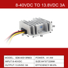 Convertisseur de puissance DC-DC Boost Buck, entrée 8-40V, sortie 13.8V 3A-55A