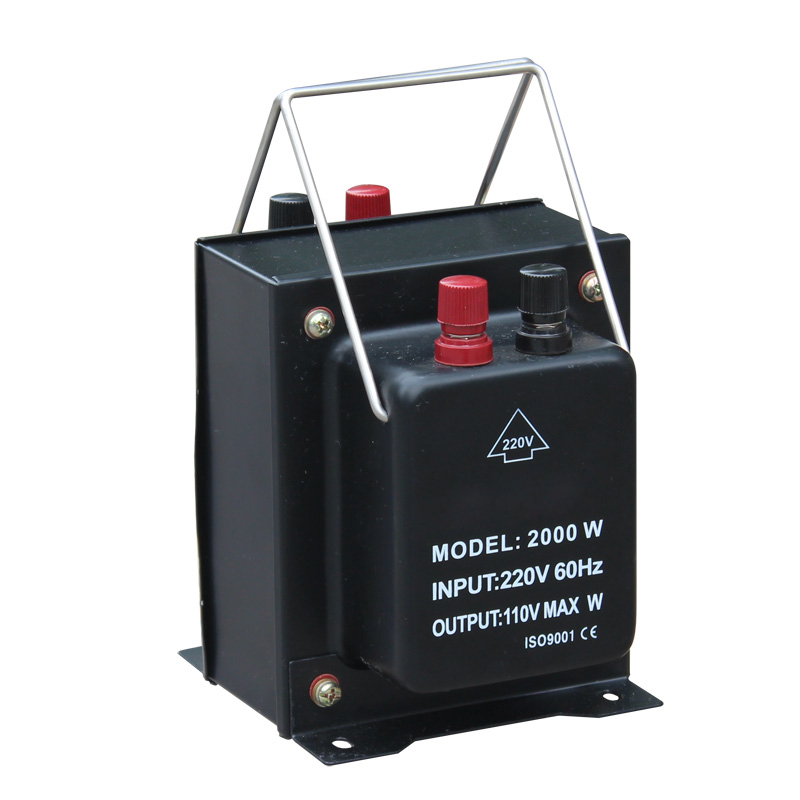 Transformateur élévateur et abaisseur série TC 100 W à 3 000 W 110 V/220 V