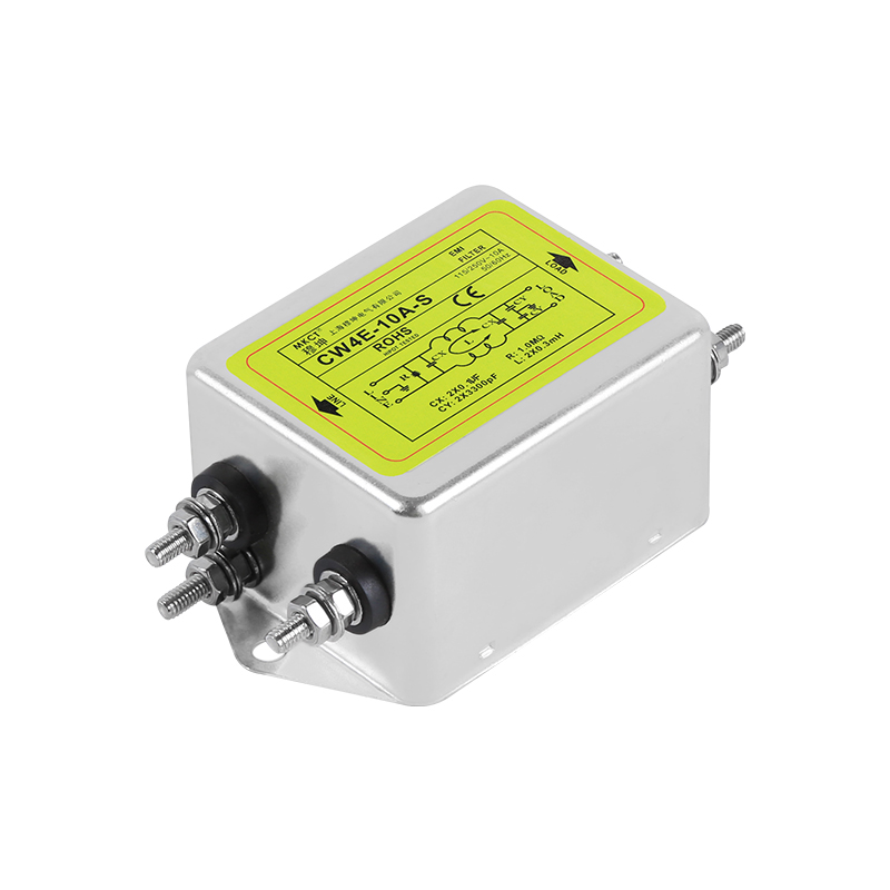 Connexion par boulon 250VAC Monophasé 50/60Hz 380VAC Triphasé Filtre anti-interférence EMI