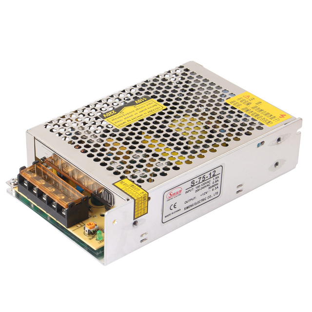 Alimentation de sortie S-75-24 75W 24V 3A pour LED