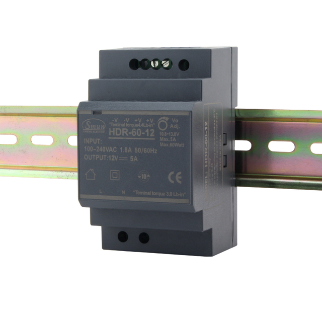 Alimentation sur rail Din HDR-60 60 W