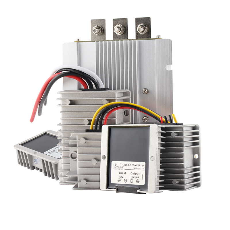 Convertisseur Buck DC-DC 12V/24VDC à 5VDC 3A à 60A, étanche IP68, non isolé 