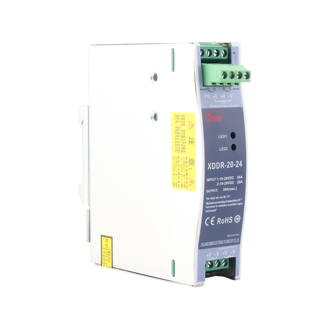 XDDR-20 / DRDN-20 12V / 24V / 48V 20A DIN TYPE DU TYPE DU MODULE DE LIDANDANCE 1 + 1 et N + 1 Système de redondance
