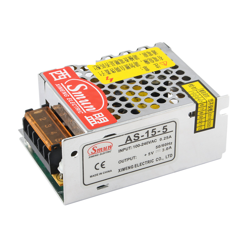 AS-15-15 15W 15VDC 1A Petite alimentation à découpage