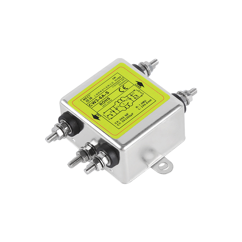 Filtre EMI triphasé : filtre anti-interférence 380VAC pour équipement industriel