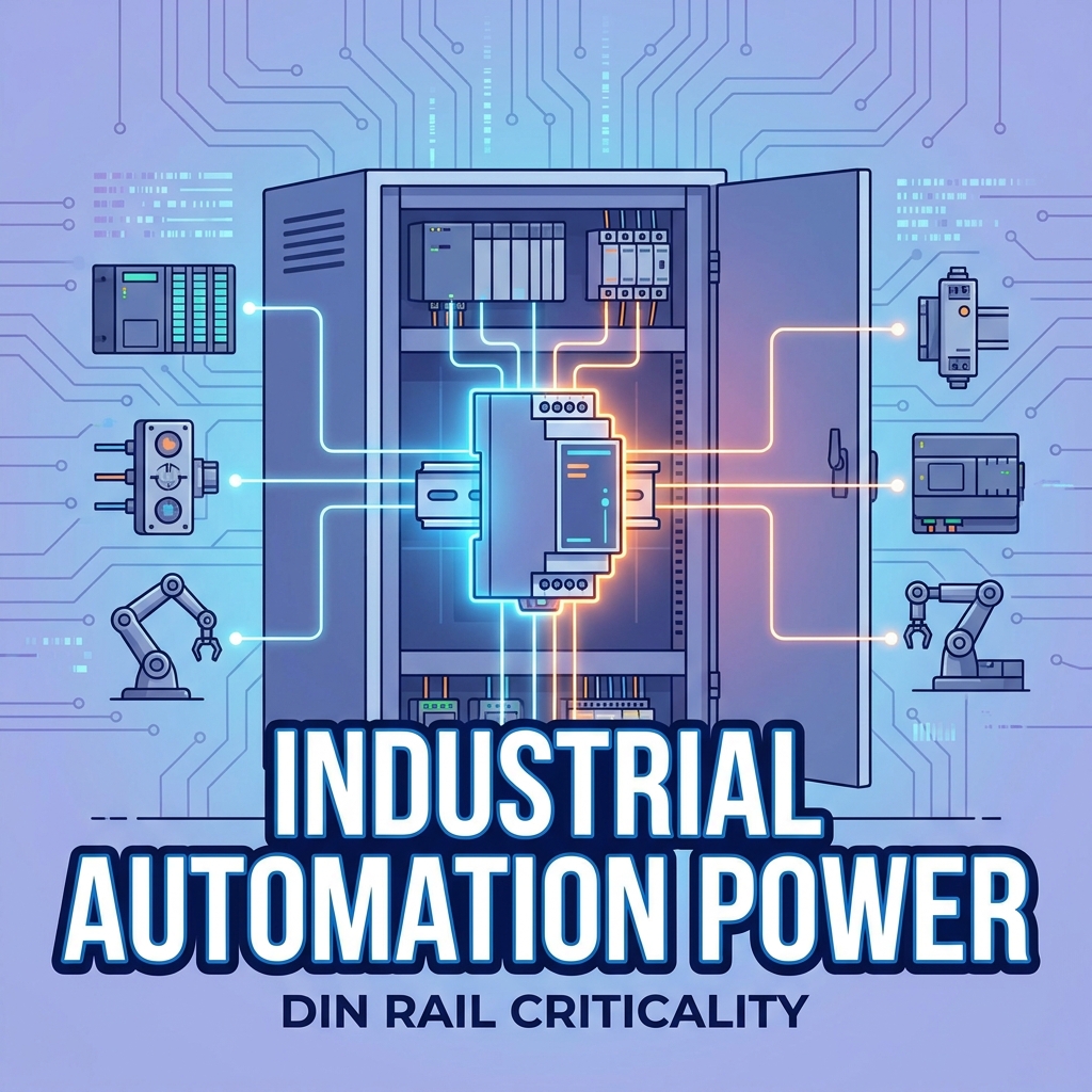 Pourquoi les alimentations sur rail DIN sont essentielles pour l'automatisation industrielle