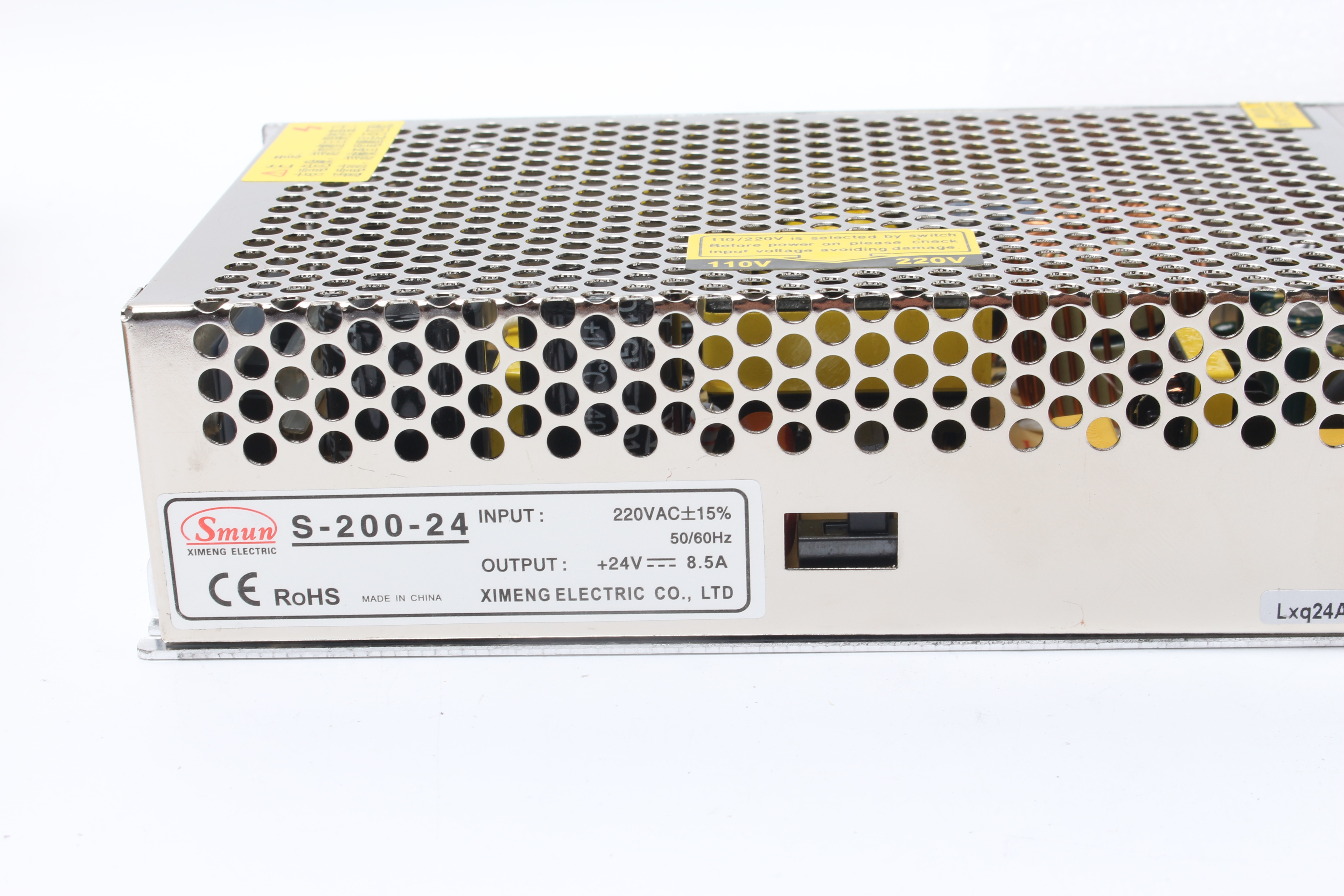 Alimentation à découpage (SMPS) à sortie unique, 200 W, série S-200