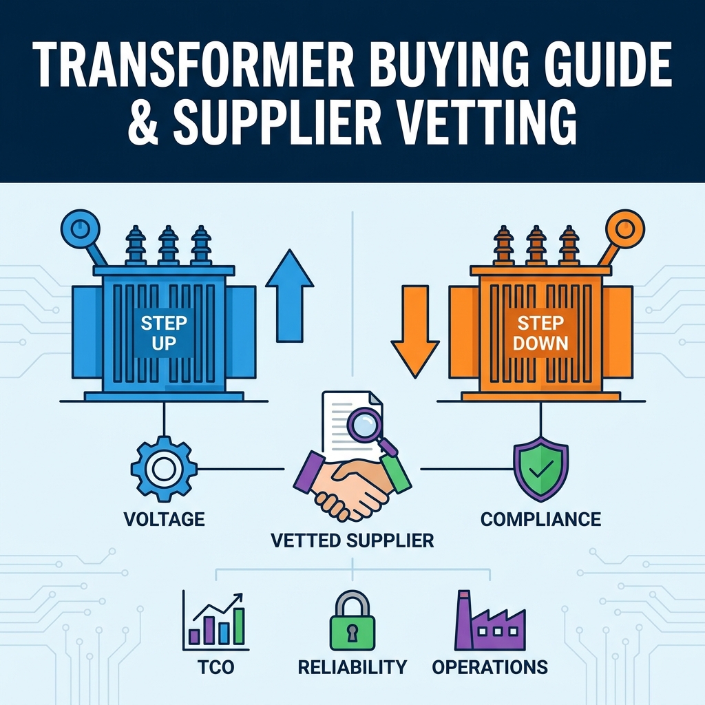 Guide d'achat de transformateurs intensifiés ou abaisseurs pour les acheteurs B2B